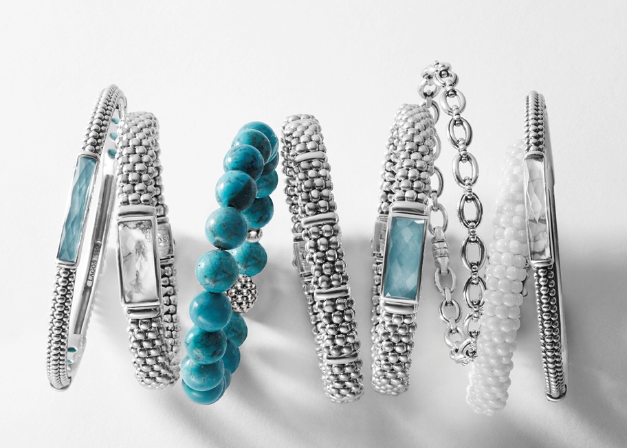 lagos jewelry summer bracelet stack