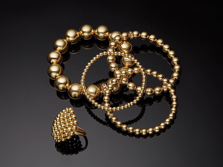 gold caviar jewelry