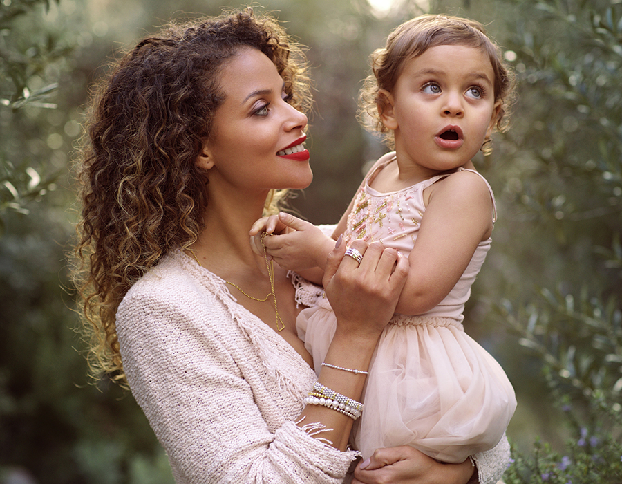 actress and influencer denise vasi styles her favorite lagos jewelry just in time for mothers day