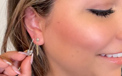 JUST DROPPED: The Safety Pin Earring is Back!